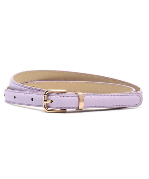 WEGO（ウィゴー）の「WEGO/カラー細ベルト（ベルト・レディース・ホワイト/ブラック/ブルー/サックスブルー/イエロー/ピンク/レッド/パープル・FREE）」の6枚目の写真