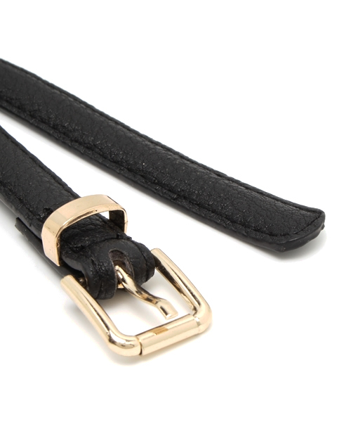 WEGO（ウィゴー）の「WEGO/カラー細ベルト（ベルト・レディース・ホワイト/ブラック/ブルー/サックスブルー/イエロー/ピンク/レッド/パープル・FREE）」の11枚目の写真