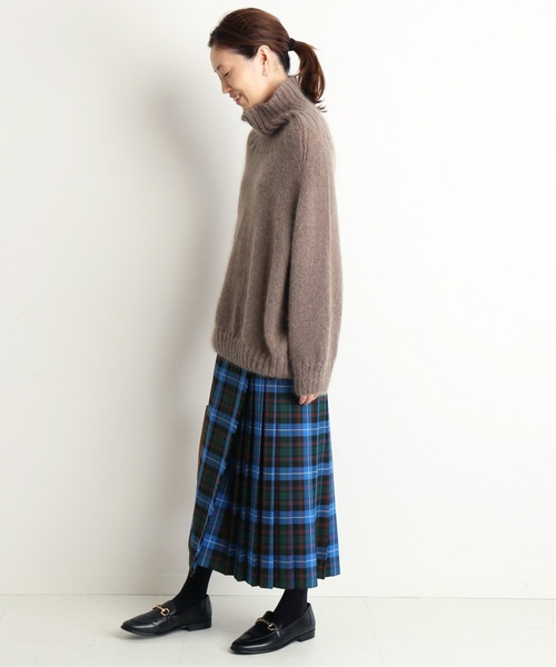 SLOBE IENA（スローブイエナ）の「【ISLAND TIEDS / アイランド タイド】SLOBE別注 モヘアタートルニット◆（ニット/セーター・レディース・ホワイト/グレー/パープル・FREE）」の22枚目の写真