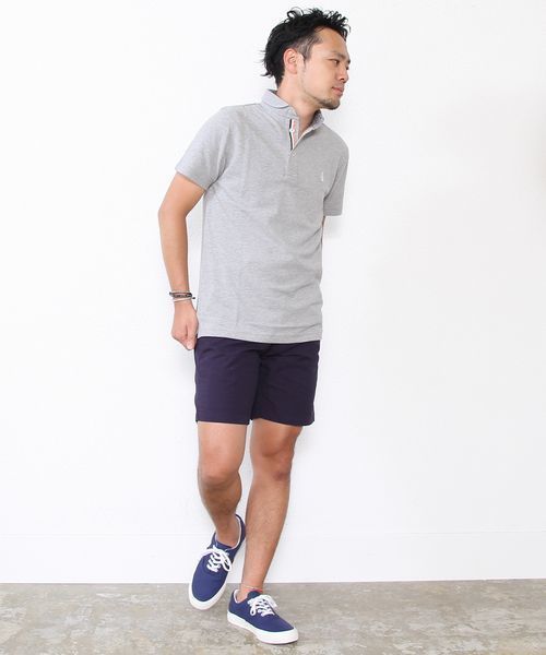 coen(コーエン)の「タイプライターショーツ(チノパンツ・メンズ・オリーブ/ネイビー/ターコイズブルー/ベージュ・SMALL/X-SMALL/MEDIUM/LARGE/X-LARGE)」の6枚目の写真