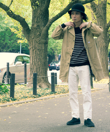 LEE×AMERICAN RAG CIE | LEE × AMERICAN RAG CIE 別注モールスキンショップコート∴(ステンカラーコート)