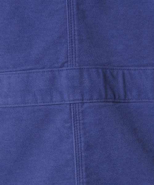 LEE×AMERICAN RAG CIE（リーアメリカンラグシー）の「LEE × AMERICAN RAG CIE 別注モールスキンショップコート∴（ステンカラーコート・メンズ・ブラック/ベージュ/ブルー・MEDIUM/SMALL/LARGE）」の11枚目の写真