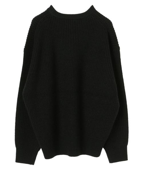 AMERICAN HOLIC（アメリカンホリック）の「クルーネック片畦ニットプルオーバー ＊（ニット/セーター・レディース・グレー系その他2/ブラウン/ネイビー/ベージュ系その他2/アイボリー・L/M）」の16枚目の写真