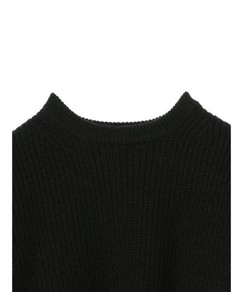 AMERICAN HOLIC（アメリカンホリック）の「クルーネック片畦ニットプルオーバー ＊（ニット/セーター・レディース・グレー系その他2/ブラウン/ネイビー/ベージュ系その他2/アイボリー・L/M）」の17枚目の写真