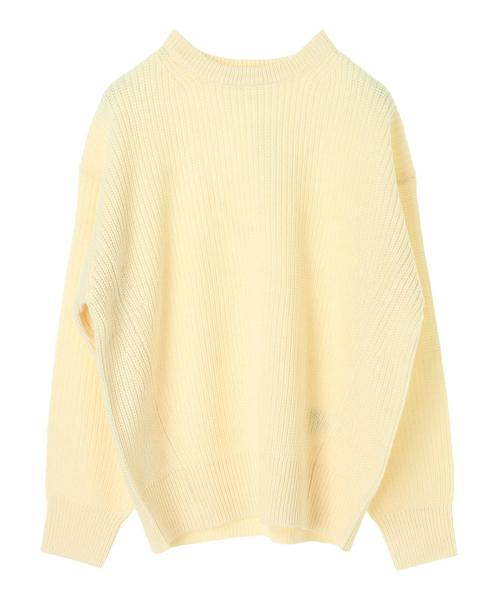 AMERICAN HOLIC（アメリカンホリック）の「クルーネック片畦ニットプルオーバー ＊（ニット/セーター・レディース・グレー系その他2/ブラウン/ネイビー/ベージュ系その他2/アイボリー・L/M）」の20枚目の写真