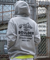 CAMP7 BOULDER PRINT PARKA