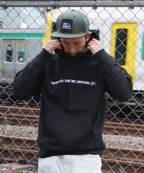 CAMP7（キャンプセブン）の「CAMP7 BOULDER PRINT PARKA（パーカー・メンズ・ホワイト/ブラック/ヘザーグレー・MEDIUM/LARGE/X-LARGE）」の10枚目の写真