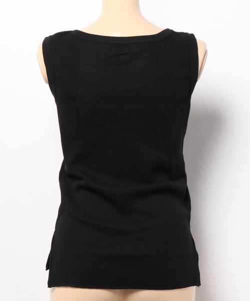 FRUIT OF THE LOOM（フルーツオブザルーム）の「【FRUIT OF THE LOOM】ワッフルタンクトップ/レディース（タンクトップ・レディース・ブラック/グレー/ネイビー/ホワイト・S/M）」の6枚目の写真