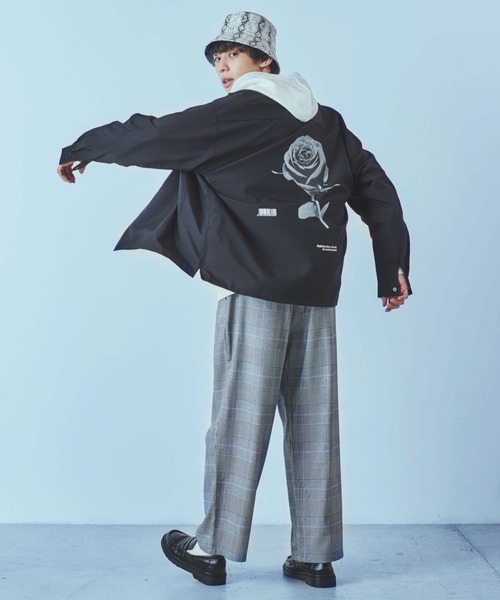 WEGO（ウィゴー）の「WEGO/【セットアップ対応商品】TRワイドスラックス（スラックス・メンズ・グレー系その他2/ベージュ系その他2・SMALL/MEDIUM/LARGE）」の22枚目の写真