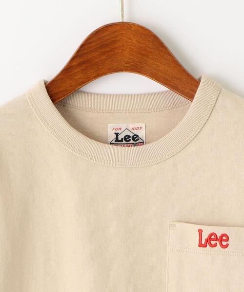 Lee（リー）の「【キッズ】〔WEB限定〕LEE（リー）ポケットTシャツ（Tシャツ/カットソー・キッズ・ブラック/ベージュ/ライトブルー/グレー/ライトピンク・110cm/120cm/130cm）」の11枚目の写真