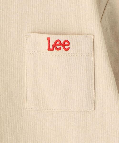 Lee（リー）の「【キッズ】〔WEB限定〕LEE（リー）ポケットTシャツ（Tシャツ/カットソー・キッズ・ブラック/ベージュ/ライトブルー/グレー/ライトピンク・110cm/120cm/130cm）」の8枚目の写真