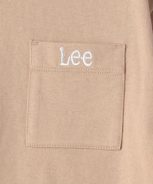 Lee（リー）の「【キッズ】〔WEB限定〕LEE（リー）ポケットTシャツ（Tシャツ/カットソー・キッズ・ブラック/ベージュ/ライトブルー/グレー/ライトピンク・110cm/120cm/130cm）」の16枚目の写真