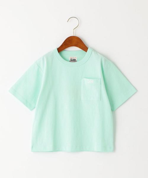 Lee（リー）の「【キッズ】〔WEB限定〕LEE（リー）ポケットTシャツ（Tシャツ/カットソー・キッズ・ブラック/ベージュ/ライトブルー/グレー/ライトピンク・110cm/120cm/130cm）」の18枚目の写真