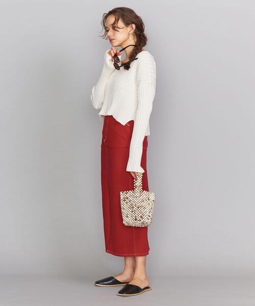 Wrangler（ラングラー）の「＜Wrangler＞スリットタイトスカート/レッドо（スカート・レディース・レッド・SMALL/MEDIUM）」の7枚目の写真