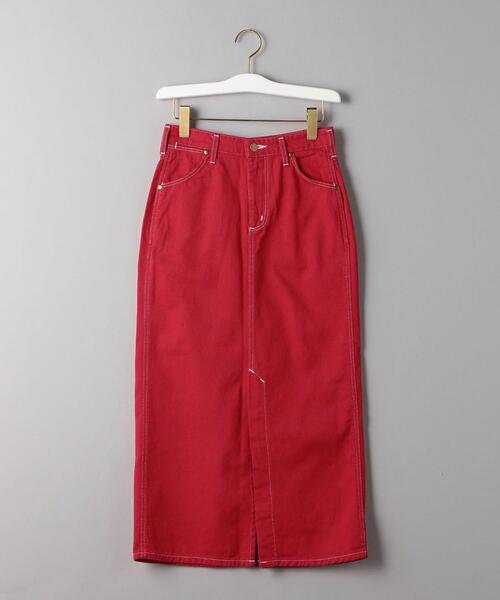 Wrangler（ラングラー）の「＜Wrangler＞スリットタイトスカート/レッドо（スカート・レディース・レッド・SMALL/MEDIUM）」の5枚目の写真