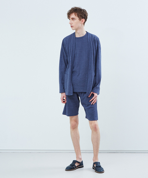 ABAHOUSE GRAY(アバハウスグレイ)の「【展開店舗限定】ストレッチタックフライス半袖Tシャツ(Tシャツ/カットソー・メンズ・ホワイト/ネイビー/グレー/ピンク/グレイッシュベージュ・46/48/50)」の21枚目の写真