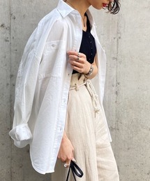 PAGEBOY | コットンレーヨンサファリシャツ(シャツ/ブラウス)