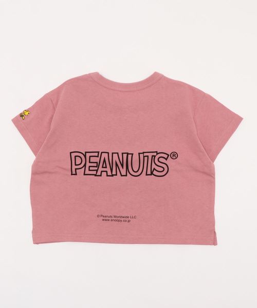 Right-on（ライトオン）の「【SNOOPY】ＢＩＧスヌーピーＴシャツ（Tシャツ/カットソー・キッズ・ベージュ/ピンク/ブラック・120/130/140/105）」の12枚目の写真