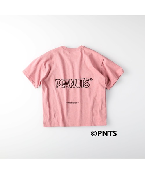 Right-on（ライトオン）の「【SNOOPY】ＢＩＧスヌーピーＴシャツ（Tシャツ/カットソー・キッズ・ベージュ/ピンク/ブラック・120/130/140/105）」の17枚目の写真