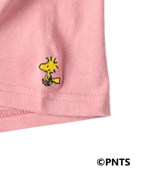 Right-on（ライトオン）の「【SNOOPY】ＢＩＧスヌーピーＴシャツ（Tシャツ/カットソー・キッズ・ベージュ/ピンク/ブラック・120/130/140/105）」の6枚目の写真
