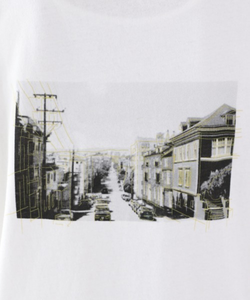 LOWRYS FARM（ローリーズファーム）の「フォトＢＩＧＴＥＥＳＳ　892687（ワンピース・レディース・ホワイト/チャコールグレー/ホワイト系その他・FREE）」の18枚目の写真