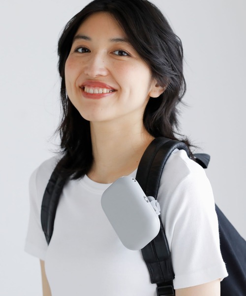 Baby Hopper（ベビーホッパー）の「ベビーカー＆ベビーキャリア用ポータブル扇風機（その他ベビー用品・キッズ・グレー/ブラック/ネイビー/ベージュ/ダークグレー・ONE SIZE）」の2枚目の写真