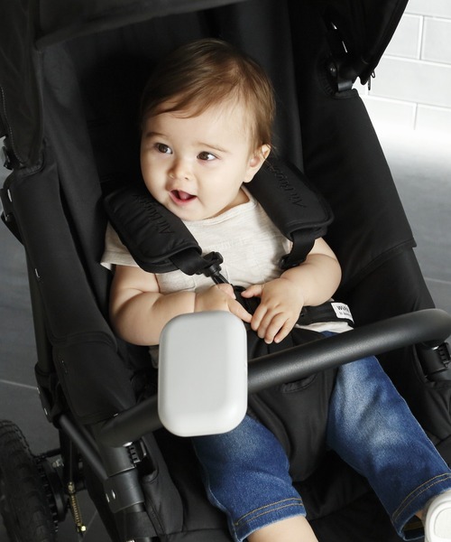Baby Hopper（ベビーホッパー）の「ベビーカー＆ベビーキャリア用ポータブル扇風機（その他ベビー用品・キッズ・グレー/ブラック/ネイビー/ベージュ/ダークグレー・ONE SIZE）」の7枚目の写真