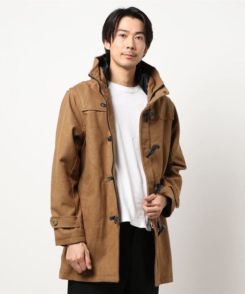 CORISCO(コリスコ)の「CORISCO-ライトメルトンダッフルコート (M1)(ダッフルコート・メンズ・チャコールグレー/ブラック/ネイビー/ブルー/ワインレッド/キャメル・MEDIUM/LARGE/X-LARGE)」の6枚目の写真