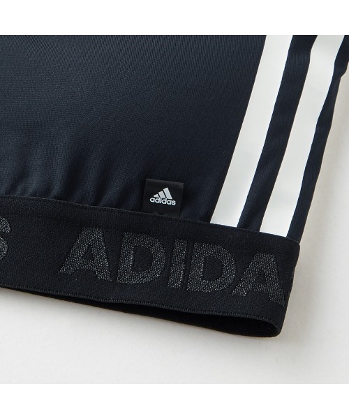 adidas（アディダス）の「adidas/アディダス スポーツブラ ノンワイヤーブラジャー ハーフトップ（スポーツブラ・レディース・パープル/ブラック/ベージュ系その他/ベージュ/ブラウン/オレンジ系その他/オリーブ/オレンジ・LARGE/MEDIUM）」の11枚目の写真