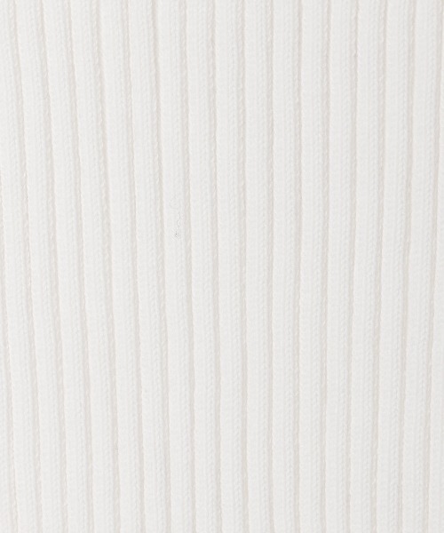 ALEXIA STAM（アリシアスタン）の「【JJ 2月号掲載】Rib Knit Sleeveless High Neck Top/リブニットスリーブレスハイネックトップ（ニット/セーター・レディース・アイボリー/ブラック/モカ・FREE）」の21枚目の写真