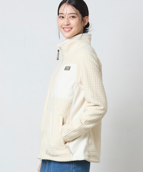 L.L.Bean(エルエルビーン)の「マウンテン・クラシック・ウインドプルーフ・フリース・ジャケット 米国フィット・プチ(その他アウター・レディース・アイボリー/ブラック/ネイビー/レッド系その他/ブルー系/オレンジ系・LARGE/MEDIUM/X-SMALL/SMALL)」の16枚目の写真