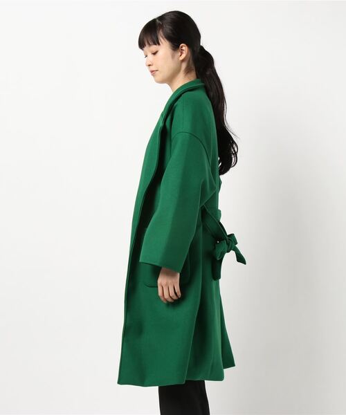 STYLEBLOCK（スタイルブロック）の「ウール調チェスターコート（チェスターコート・レディース・グリーン/キャメル/オレンジ系その他/ブラック・S/XXL/L/M/XL）」の7枚目の写真