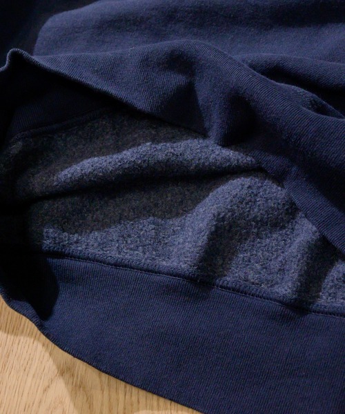 Champion（チャンピオン）の「【22】〔Champion/チャンピオン〕10oz ガーメントダイ クルーネックスウェットシャツ（スウェット・メンズ・ブラック/グレー/グリーン/ブルー/ネイビー/レッド/その他・MEDIUM/LARGE）」の11枚目の写真