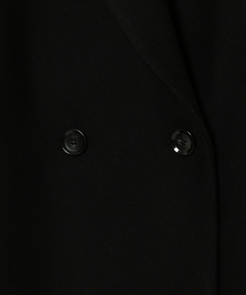 ADAM ET ROPE'（アダムエロペ）の「テーラードジャケットコート（テーラードジャケット・レディース・ブラック/ベージュ系その他/ラベンダー・38/36）」の5枚目の写真