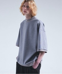 DOOPZ | DOOPZ Punch mock neck balloon c/s ポンチモックネックバルーンカットソー(Tシャツ/カットソー)