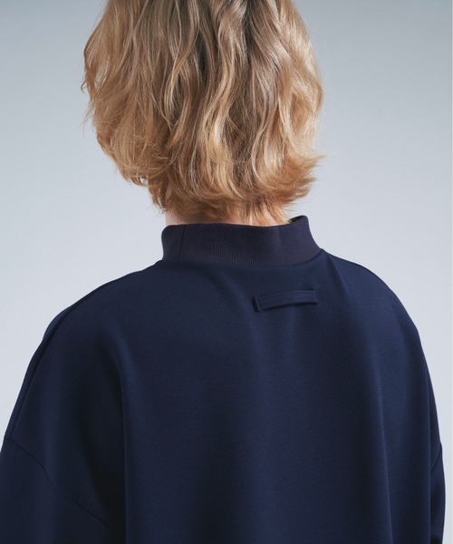 DOOPZ（ドープス）の「Punch mock neck balloon c/s  / ポンチモックネックバルーンカットソー（Tシャツ/カットソー・メンズ・グレー/ネイビー/ブラック/ホワイト・SMALL/MEDIUM/LARGE）」の20枚目の写真