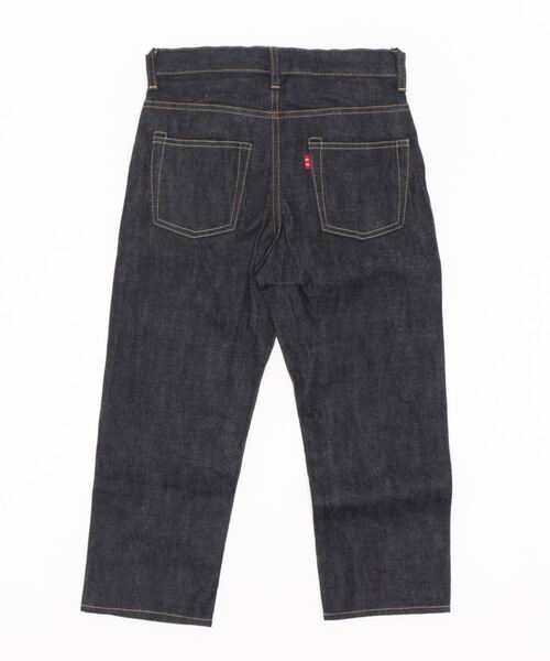 GO TO HOLLYWOOD（ゴートゥーハリウッド）の「デニム コリボン キャロット ロングパンツ（デニムパンツ・キッズ・ネイビー/ブルー・130/140）」の3枚目の写真
