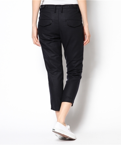 CIAOPANIC（チャオパニック）の「【Ciaopanic】ウールタックトラウザー（その他パンツ・レディース・グレー/ネイビー・1/2）」の4枚目の写真