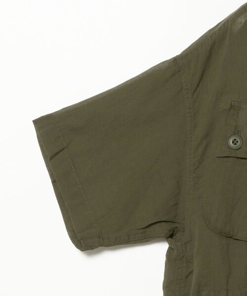 BEAMS BOY（ビームスボーイ）の「BEAMS BOY / ジャングル ファティーグ ショートスリーブ シャツ（シャツ/ブラウス・レディース・ベージュ/オリーブ・ONE SIZE）」の14枚目の写真