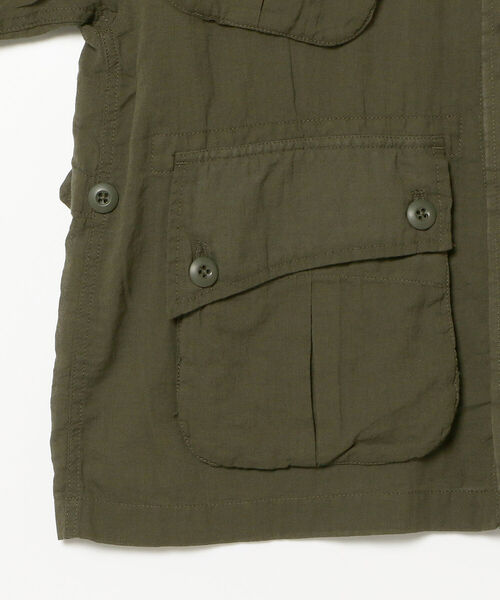 BEAMS BOY（ビームスボーイ）の「BEAMS BOY / ジャングル ファティーグ ショートスリーブ シャツ（シャツ/ブラウス・レディース・ベージュ/オリーブ・ONE SIZE）」の15枚目の写真