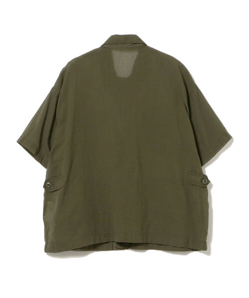 BEAMS BOY（ビームスボーイ）の「BEAMS BOY / ジャングル ファティーグ ショートスリーブ シャツ（シャツ/ブラウス・レディース・ベージュ/オリーブ・ONE SIZE）」の16枚目の写真