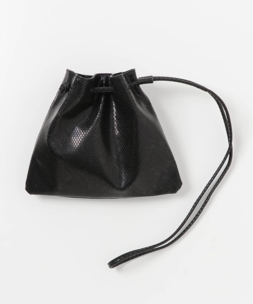 RODE SKO(ロデスコ)の「ALONDRA かたほうキンチャク(ハンドバッグ・レディース・ブラック/シルバー/アニマル・ONE)」の8枚目の写真