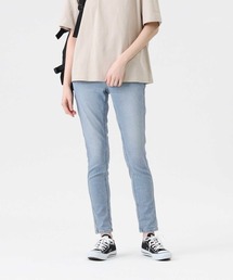 【SOMETHING】「GUSSET」スキニーデニムパンツ