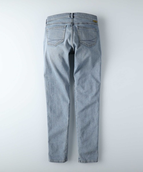 SOMETHING（サムシング）の「【SOMETHING】「GUSSET」スキニーデニムパンツ（デニムパンツ・レディース・ライトインディゴブルー・26inch/27inch/25inch/28inch）」の10枚目の写真