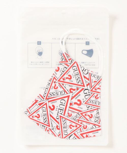 Guess(ゲス)の「GUESS/ゲス 大人用マスク(マスク・メンズ・ブラック/ホワイト系その他/イエロー/パープル/ホワイト・ONE SIZE)」の1枚目の写真