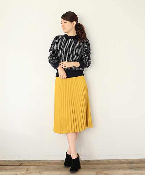 B:MING by BEAMS(ビーミングバイビームス)の「□B ビーミング by ビームス / ACフェザーニットプルオーバー(ニット/セーター・レディース・オフホワイト/ライトグレー/グリーン/ネイビー・ONE SIZE)」の14枚目の写真