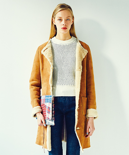 B:MING by BEAMS(ビーミングバイビームス)の「□B ビーミング by ビームス / ACフェザーニットプルオーバー(ニット/セーター・レディース・オフホワイト/ライトグレー/グリーン/ネイビー・ONE SIZE)」の18枚目の写真