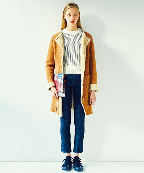 B:MING by BEAMS(ビーミングバイビームス)の「□B ビーミング by ビームス / ACフェザーニットプルオーバー(ニット/セーター・レディース・オフホワイト/ライトグレー/グリーン/ネイビー・ONE SIZE)」の17枚目の写真