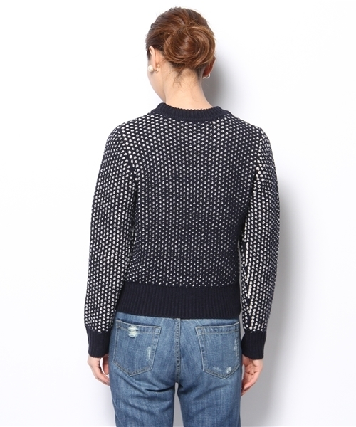 B:MING by BEAMS(ビーミングバイビームス)の「□B ビーミング by ビームス / ACフェザーニットプルオーバー(ニット/セーター・レディース・オフホワイト/ライトグレー/グリーン/ネイビー・ONE SIZE)」の10枚目の写真