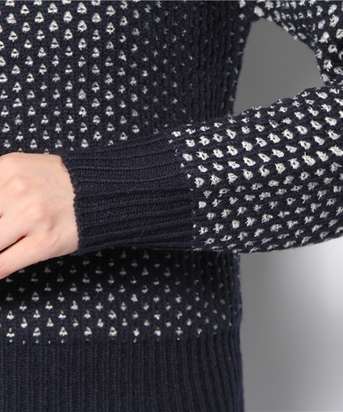 B:MING by BEAMS(ビーミングバイビームス)の「□B ビーミング by ビームス / ACフェザーニットプルオーバー(ニット/セーター・レディース・オフホワイト/ライトグレー/グリーン/ネイビー・ONE SIZE)」の6枚目の写真